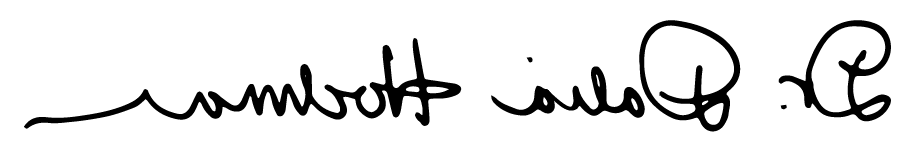 Dr. Dalia Hochman's signature